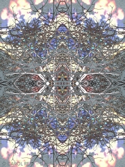 Mandala In Snow 3c